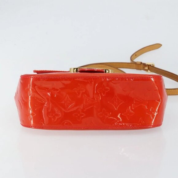 LOUIS VUITTON Vernis Bell FlowerGM Bag Rouge Grunadine - Picture 6 of 16